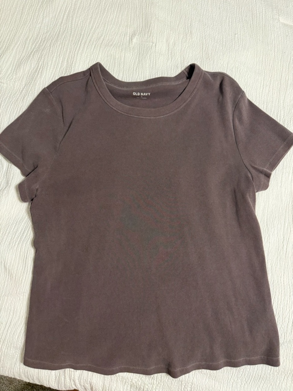 Old Navy Women's ribbed Brown tee